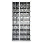 View 35-Door Rear-Loading Private Horizontal Mailbox